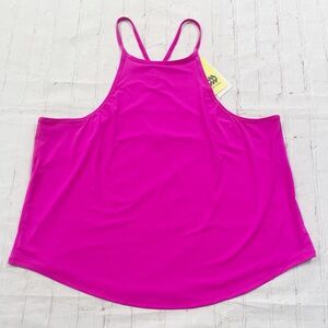 All in motion NWT sprint free tank womens active top size XL pink